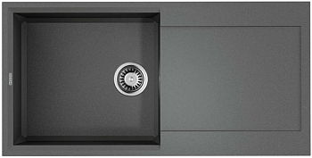 Фото товара: Omoikiri Sakaime 100-GR, мойка, гранит, leningrad grey