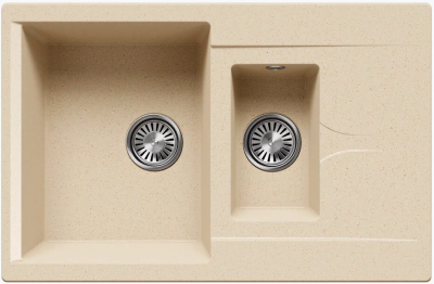 Polygran BRIG-770, мойка, мрамор, опал 328