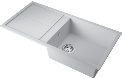 Детальное фото товара: Omoikiri Sumi 100A-WH мойка, керамика, белый