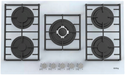 Детальное фото товара: Korting HGG 9835 CTW газовая поверхность