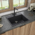 Maunfeld Perla 580 MFQS-580DGR, мойка, гранит, темно-серый Детальное фото товара: Maunfeld Perla 580 MFQS-580DGR, мойка, гранит, темно-серый
