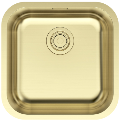 Детальное фото товара: Paulmark VELLO 44 UNI, мойка, нержавеющая сталь, светлое золото