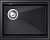Фото товара: Rivelato LINO LN-554-L nero мойка, гранит, чёрный