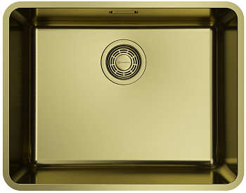 Фото товара: Omoikiri Omi 53-U/I-LG Ultra, мойка, нержавеющая сталь/ светлое золото