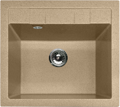 Детальное фото товара: GranFest QUADRO GF-Q-561, мойка, мрамор, песочный