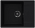 Фото товара: Maunfeld Lacrima 605 MFQS-605B, мойка, гранит, черный