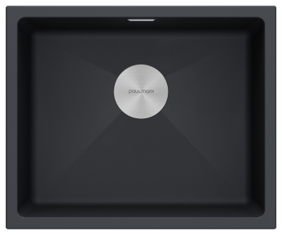 Paulmark LUMI 55UNI, мойка, гранит, антрацит