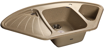 Фото товара: GranFest CORNER GF-C-1040 E, мойка, мрамор, песок