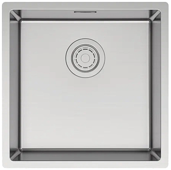 Фото товара: Paulmark LASSAN 44 UNI, мойка, нержавеющая сталь брашированная
