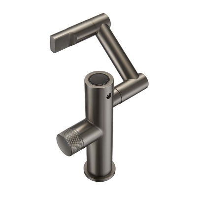 Детальное фото товара: Oulin OL-T9503H, смеситель, графит (серый металик)