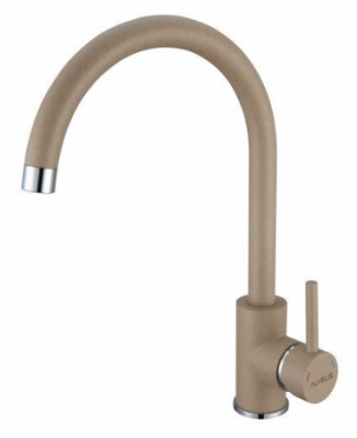 ALVEUS ROXA G55 BEIGE, смеситель, гранит, бежевый