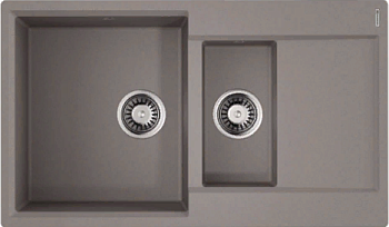Фото товара: Omoikiri Daisen 86-2-GR, мойка, гранит, leningrad grey