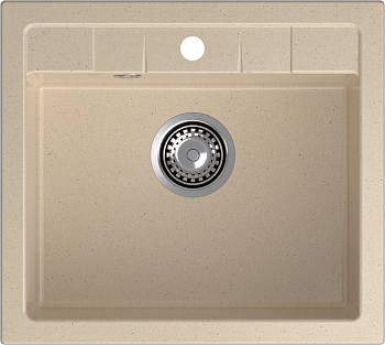 Фото товара: GranFest QUADRO GF-Q-561, мойка, мрамор, кашемир