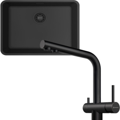 Детальное фото товара: Omoikiri Omi 53-U/I-GB Ultra + Nagano-GB графит