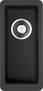 Фото товара: Omoikiri Kata 20-U-BL, мойка, гранит, черный