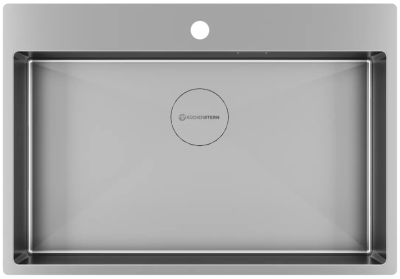 KUCHENSTERN WERK 80, мойка, нержавеющая сталь