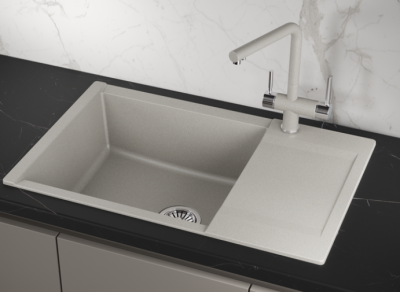 GRANULA ES-7807 мойка, гранит, базальт Детальное фото товара: GRANULA ES-7807 мойка, гранит, базальт