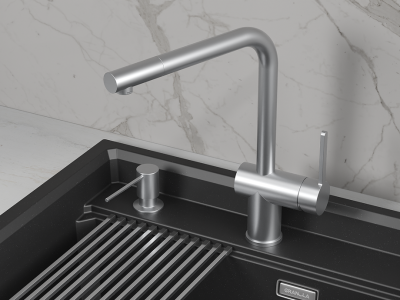 Детальное фото товара: GRANULA 5017 смеситель, нержавеющая сталь