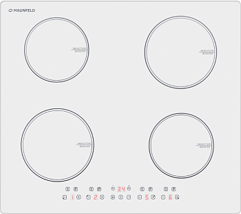 Фото товара: Maunfeld CVI594WH индукционная поверхность