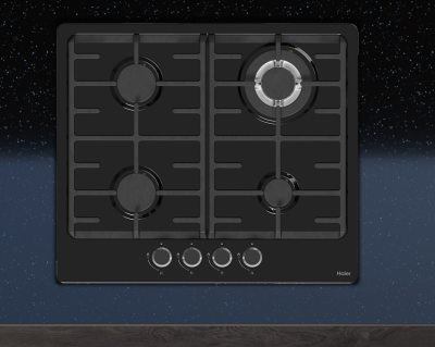 Детальное фото товара: Haier HHX-M64CWB газовая поверхность