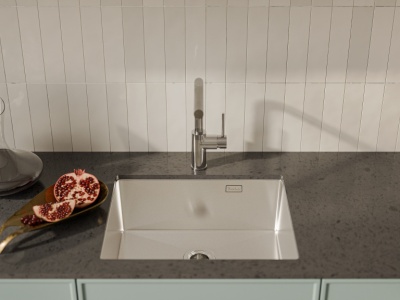 Детальное фото товара: Rivelato RINOX 5444 UN INOX, мойка, нержавеющая сталь