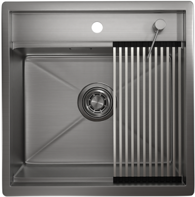 Детальное фото товара: GRANULA 5051 мойка, сталь сатин