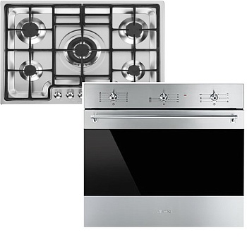 Фото товара: Smeg PGF75-4 + SF6381X