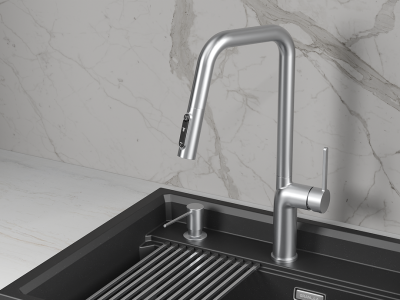 Детальное фото товара: GRANULA 9011 смеситель, нержавеющая сталь