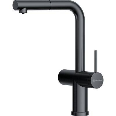 Omoikiri Karatsu-S-GM, смеситель, латунь/вороненая сталь