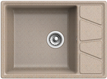 Фото товара: GranFest VERTEX GF-V-680L, мойка, мрамор, песочный