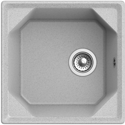 Детальное фото товара: GranFest UNIQUE U-500, мойка, мрамор, серый