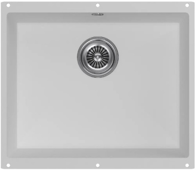 KUCHENSTERN UNDER 60, мойка, гранит, белый