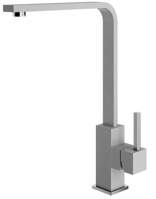 Детальное фото товара: ALVEUS GENESIS JENNY G81 CONCRETE, смеситель, гранит, серый