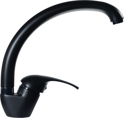 Ecoshtein ES 0300, смеситель, гранит, черный