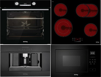 Фото товара: KORTING HK 62550 B + OKB 8921 ESN + KMI 827 GN + KCM 9200 BG