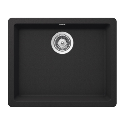 Детальное фото товара: Schock Quadro 60U, мойка, гранит, оникс