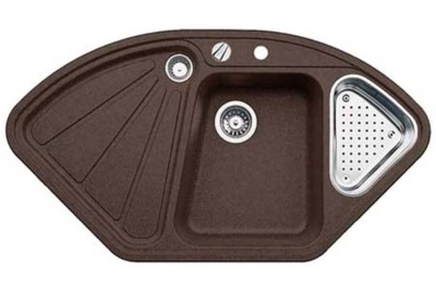 Blanco Delta II-F, мойка, гранит, кофе с клапаном-автоматом Blanco Delta II-F, мойка, гранит, кофе с клапаном-автоматом