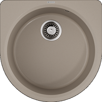 Фото товара: Omoikiri Akegata 51-SA, мойка, гранит, бежевый