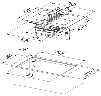 Схема встраивания
