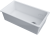 Omoikiri Tokara 88-U/I-WH Glossy Side, мойка, керамика, белый глянцевый Детальное фото товара: Omoikiri Tokara 88-U/I-WH Glossy Side, мойка, керамика, белый глянцевый