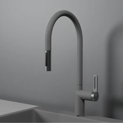 GRANULA 8172 смеситель, гранит, алюминиум