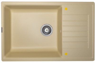 Ecoshtein RECHTECK 780.500, мойка, гранит, шампань