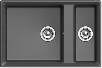 Фото товара: GranFest LEVEL GF-LV-760K, мойка, мрамор, графит