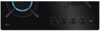 Детальное фото товара: AEG HKB64453NB газовая поверхность