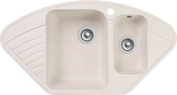 Фото товара: GranFest QUARZ GF-Z14, мойка, гранит, белый