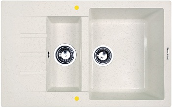 Фото товара: Zigmund & Shtain RECHTECK 775.2, мойка, каменная соль 