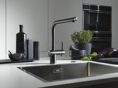 Детальное фото товара: Franke Atlas Neo Sensor, смеситель, черный матовый