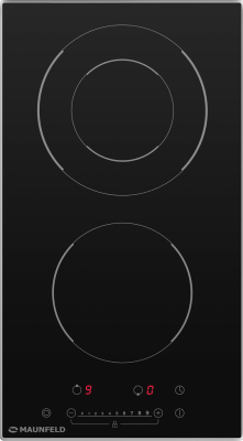 Детальное фото товара: Maunfeld EVSE292FDBK стеклокерамическая поверхность