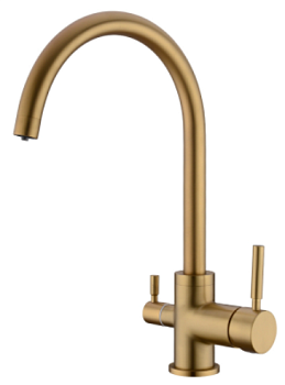 Фото товара: Emar ECB-3007 PVD Golden, смеситель, золото