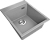 Фото товара: Rivelato TESORO TR-455-L grigio metallizz мойка, гранит, серый металлик